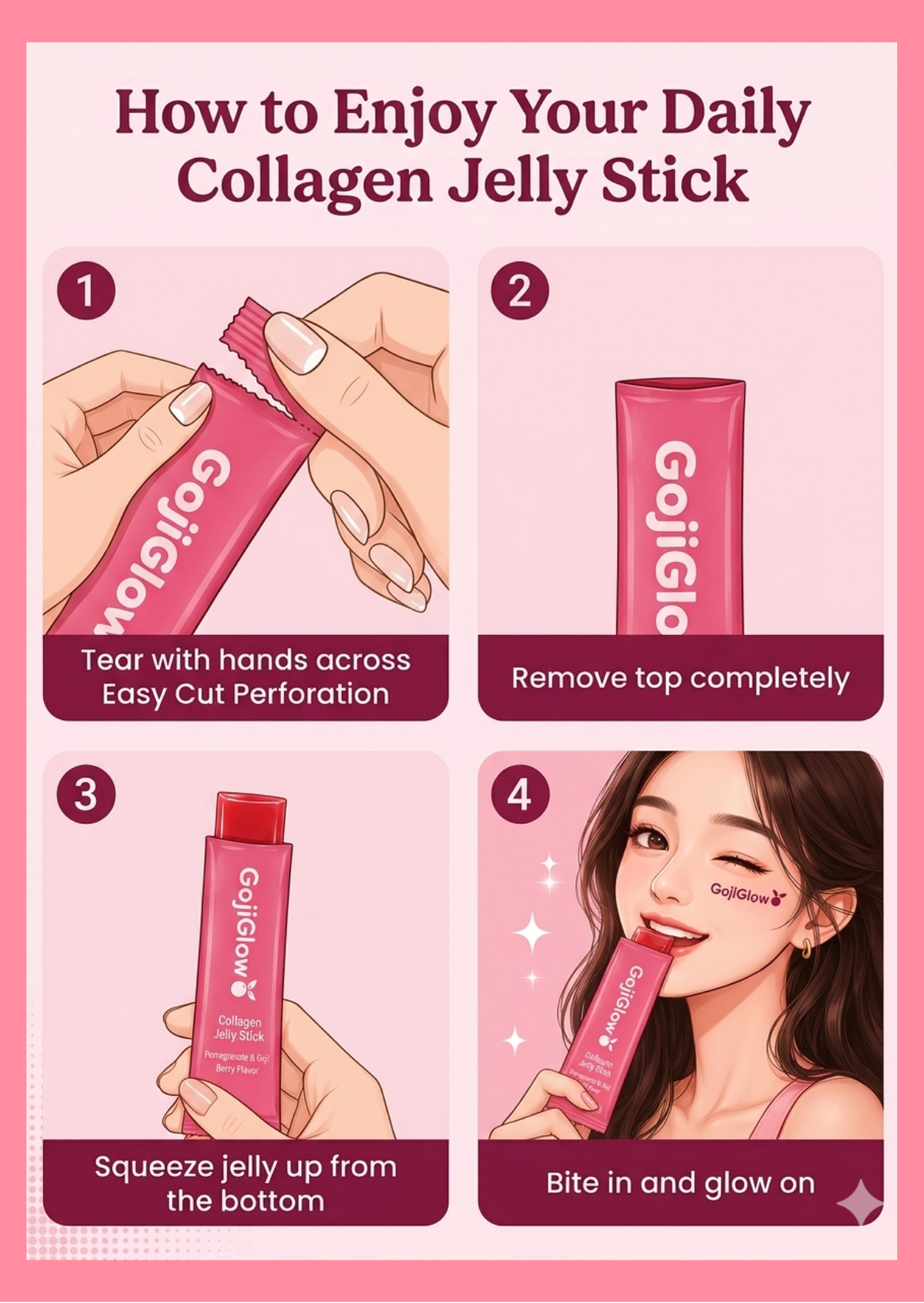 Premium Collagen Jelly Stick