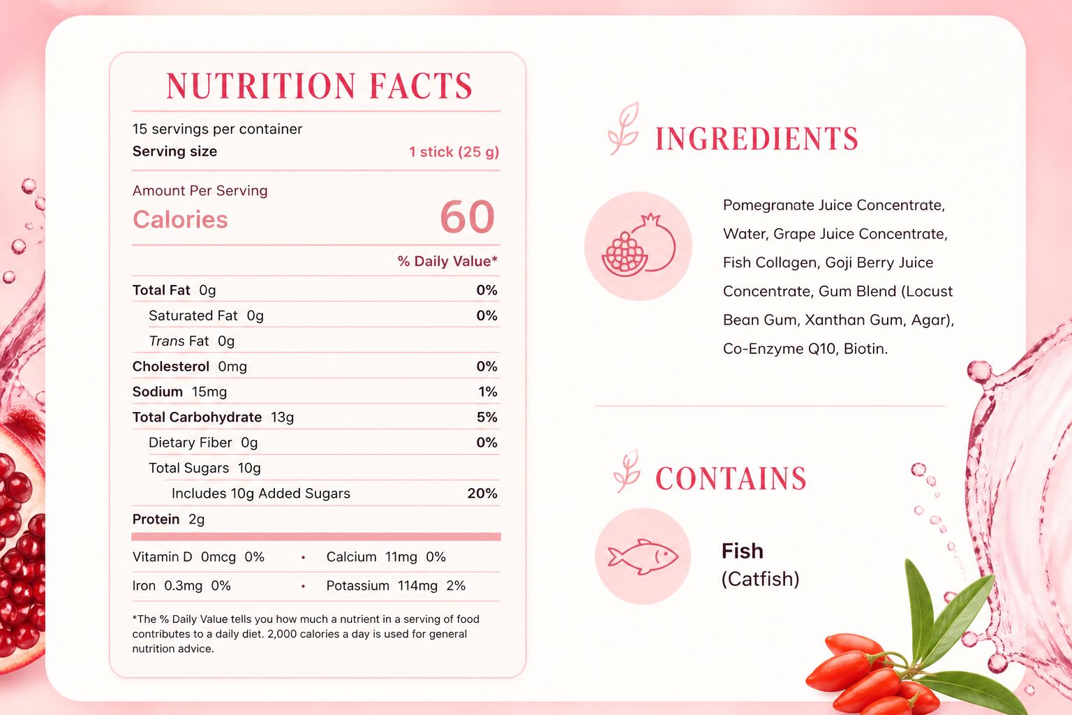 Premium Collagen Jelly Stick